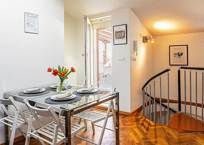 Modern Attic With Terrace - Machova
